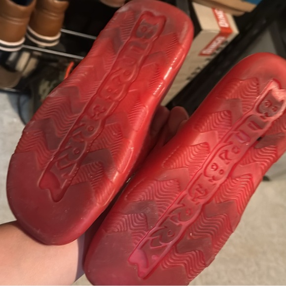 Burberry Women's red and Blue Sandals slide rubber - Picture 8 of 8